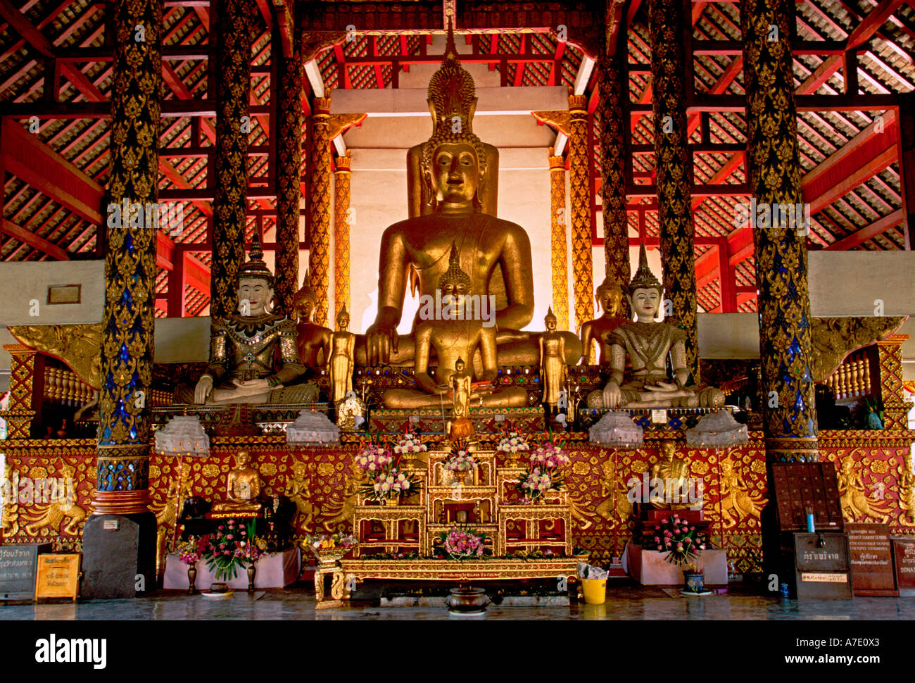 Buddha, Buddha statue, altar, Thai period, Thai style, Sakyamuni Buddha