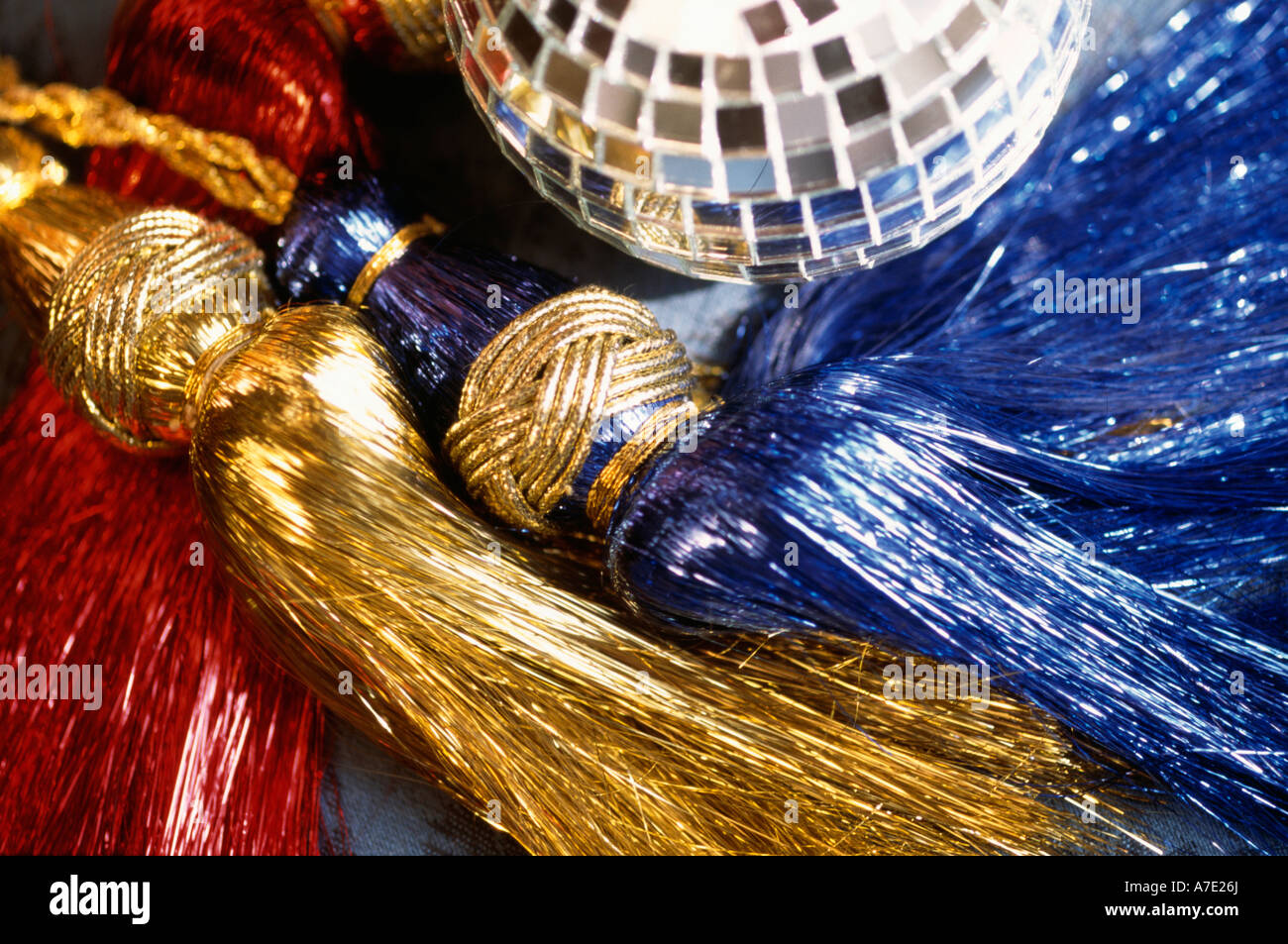 Gold tassels hi-res stock photography and images - Alamy