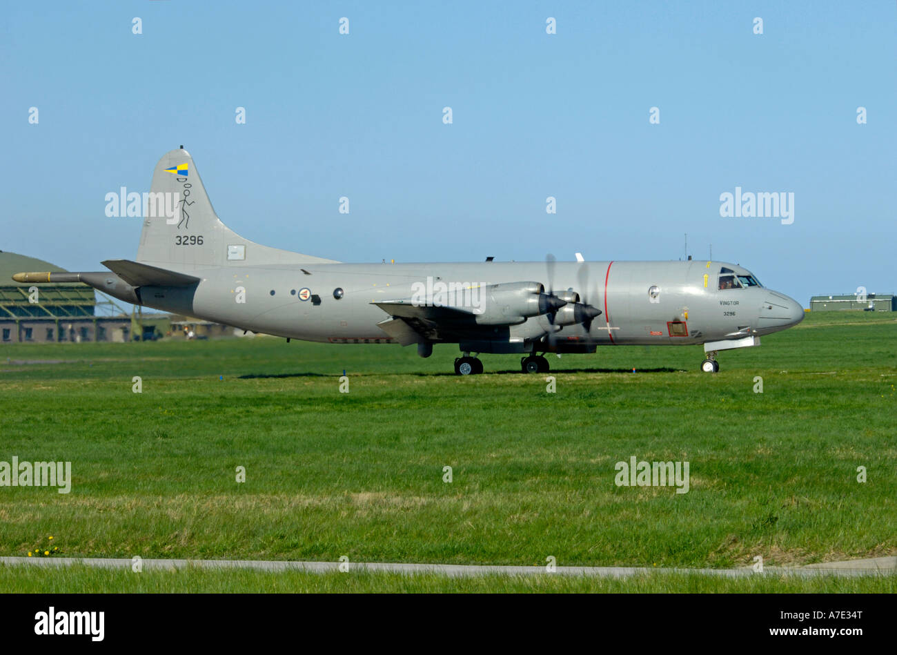 Norway - Air Force Lockheed P-3C Orion Maritime Patrol Aircraft Stock Photo