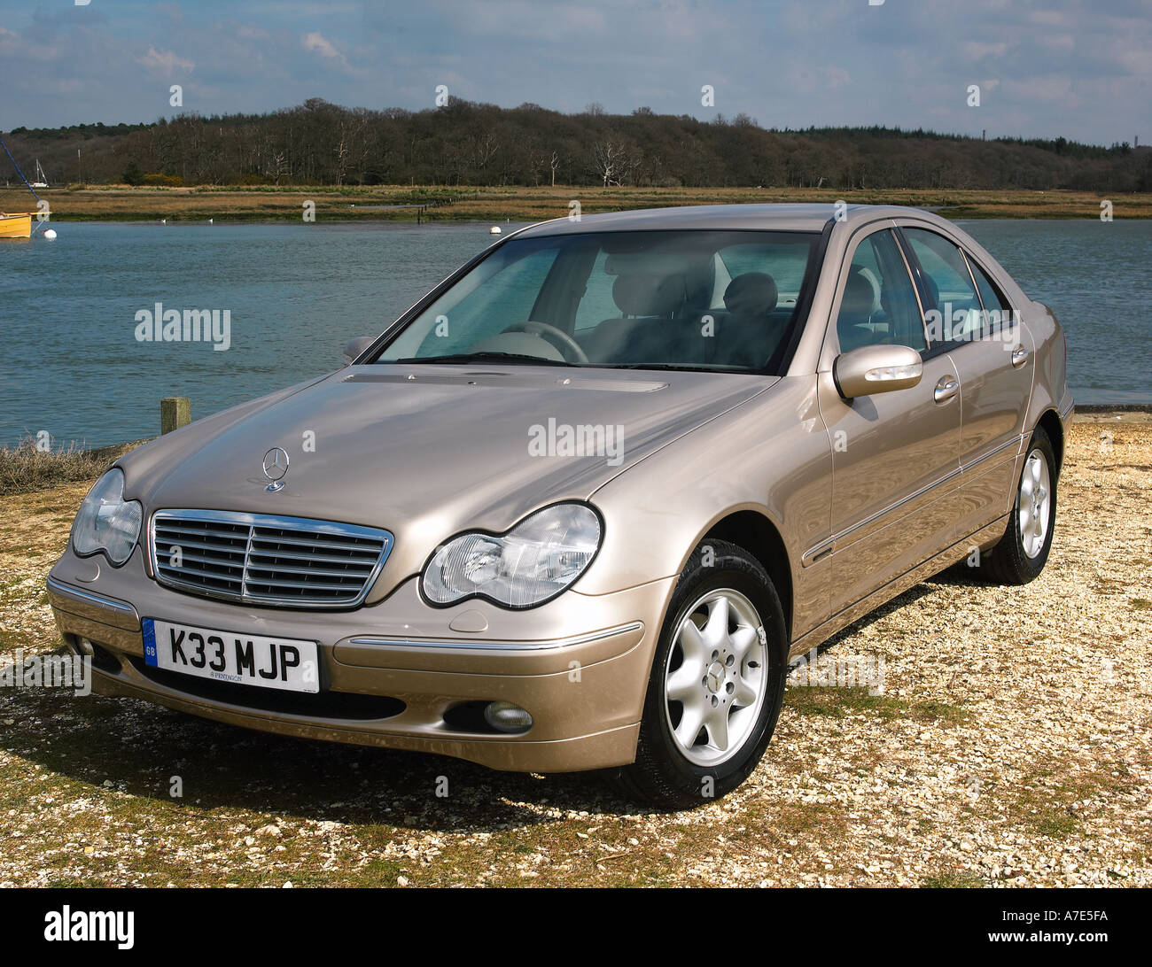 2002 Mercedes Benz C220 cdi Stock Photo - Alamy