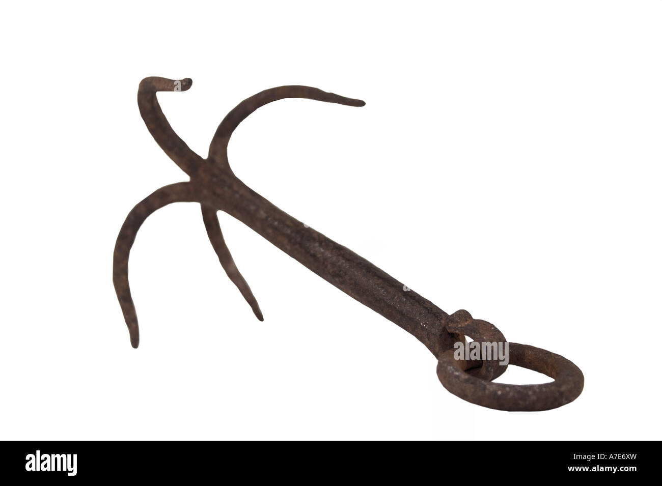 Old, rusty anchor Stock Photo Alamy