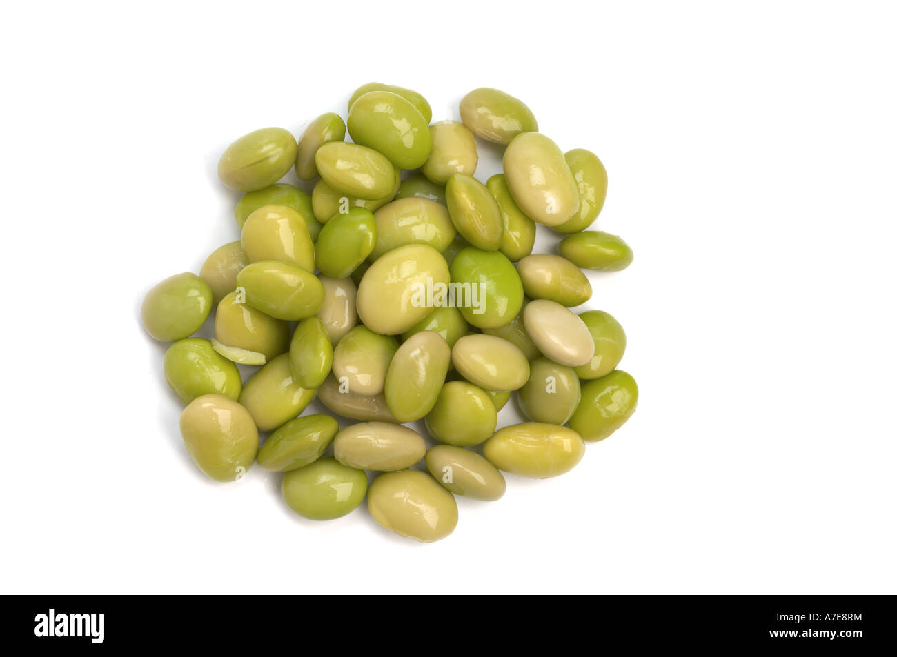Fresh Edamame or Soy Beans Stock Photo Alamy