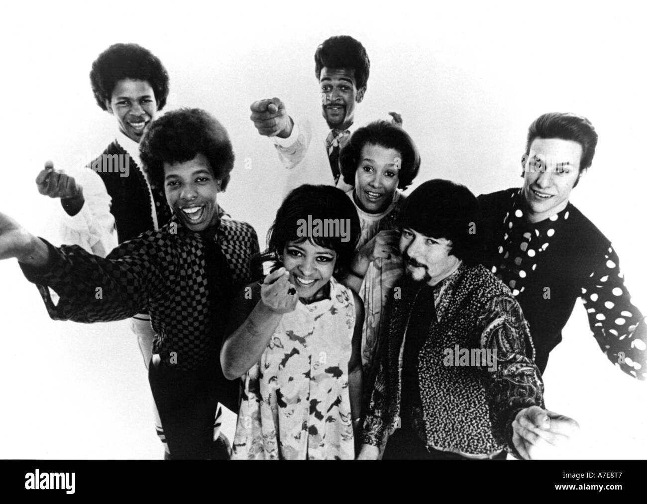 SLY AND THE FAMILY STONE US group Stock Photo