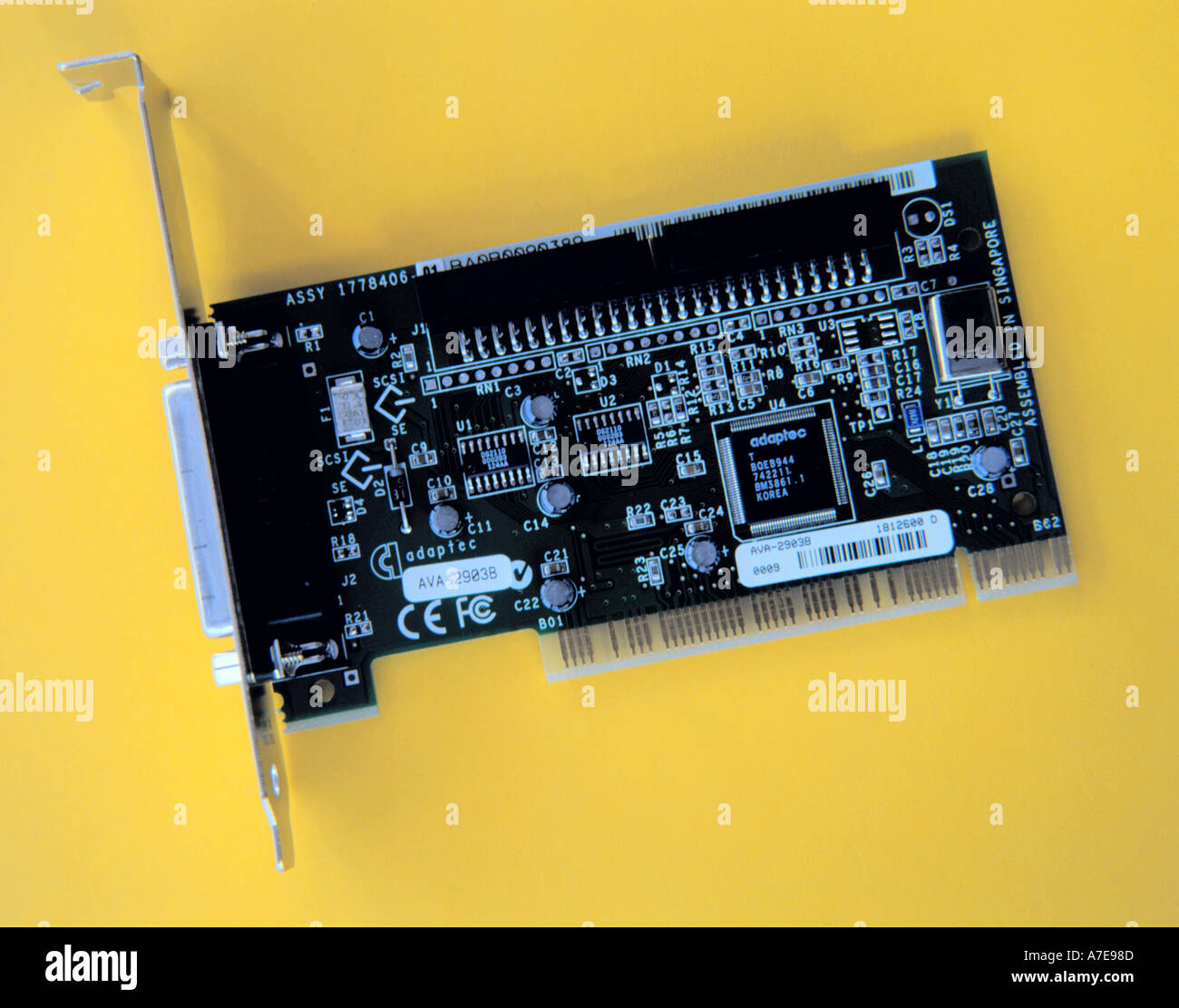 SCSI card Stock Photo