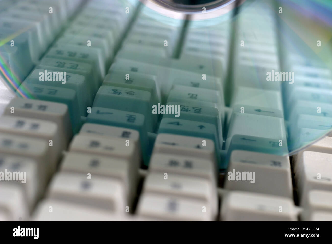 Computer With Disc Entry Data entry hi-res stock photography and images - Alamy