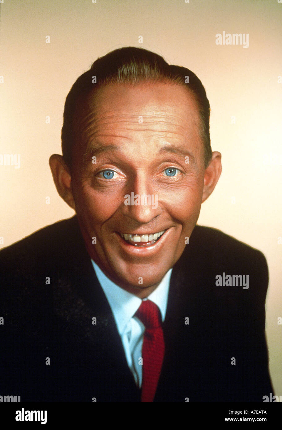 BING CROSBY US singer and actor Stock Photo