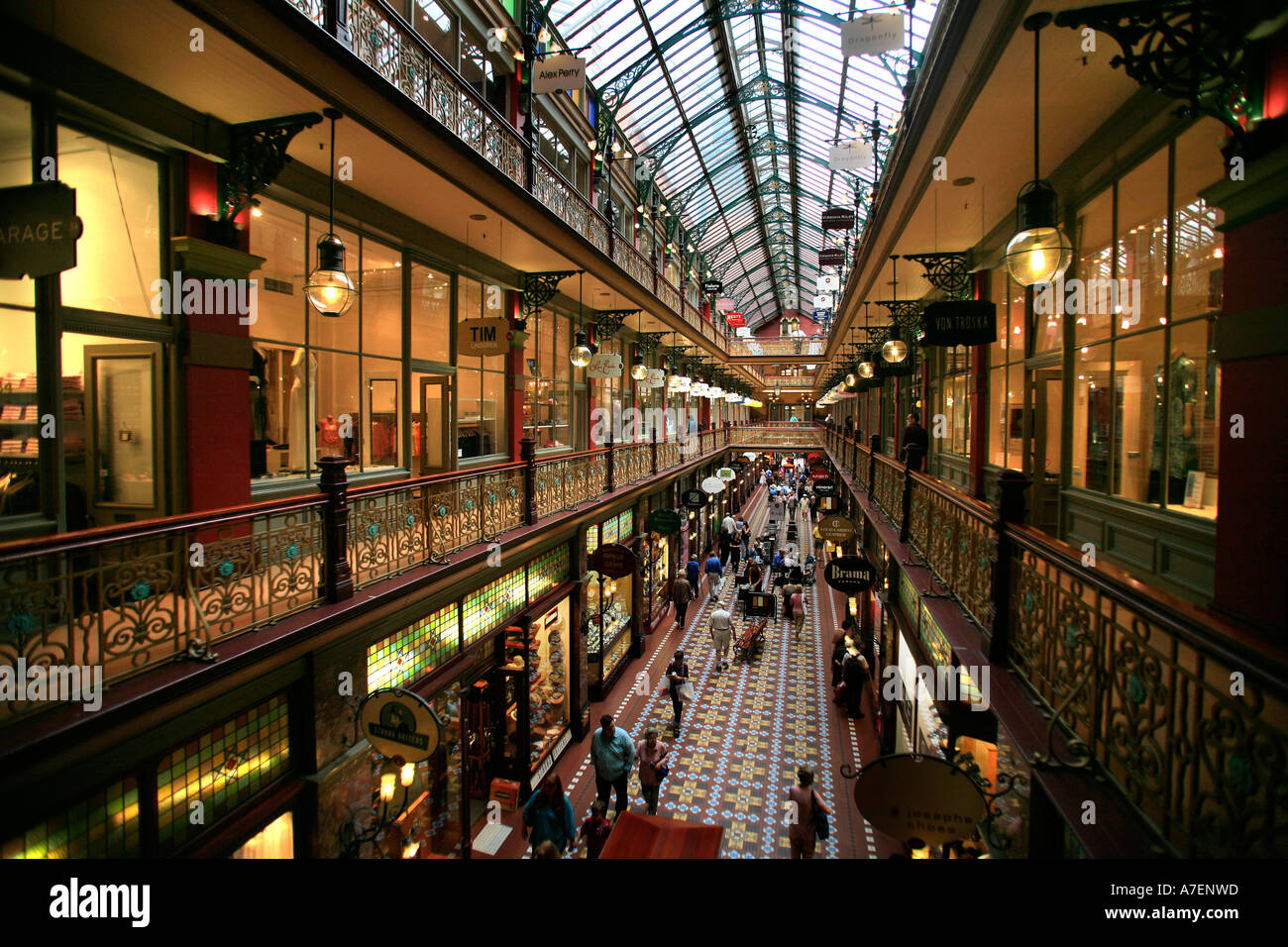 Strand arcade Sydney Australia Stock Photo - Alamy