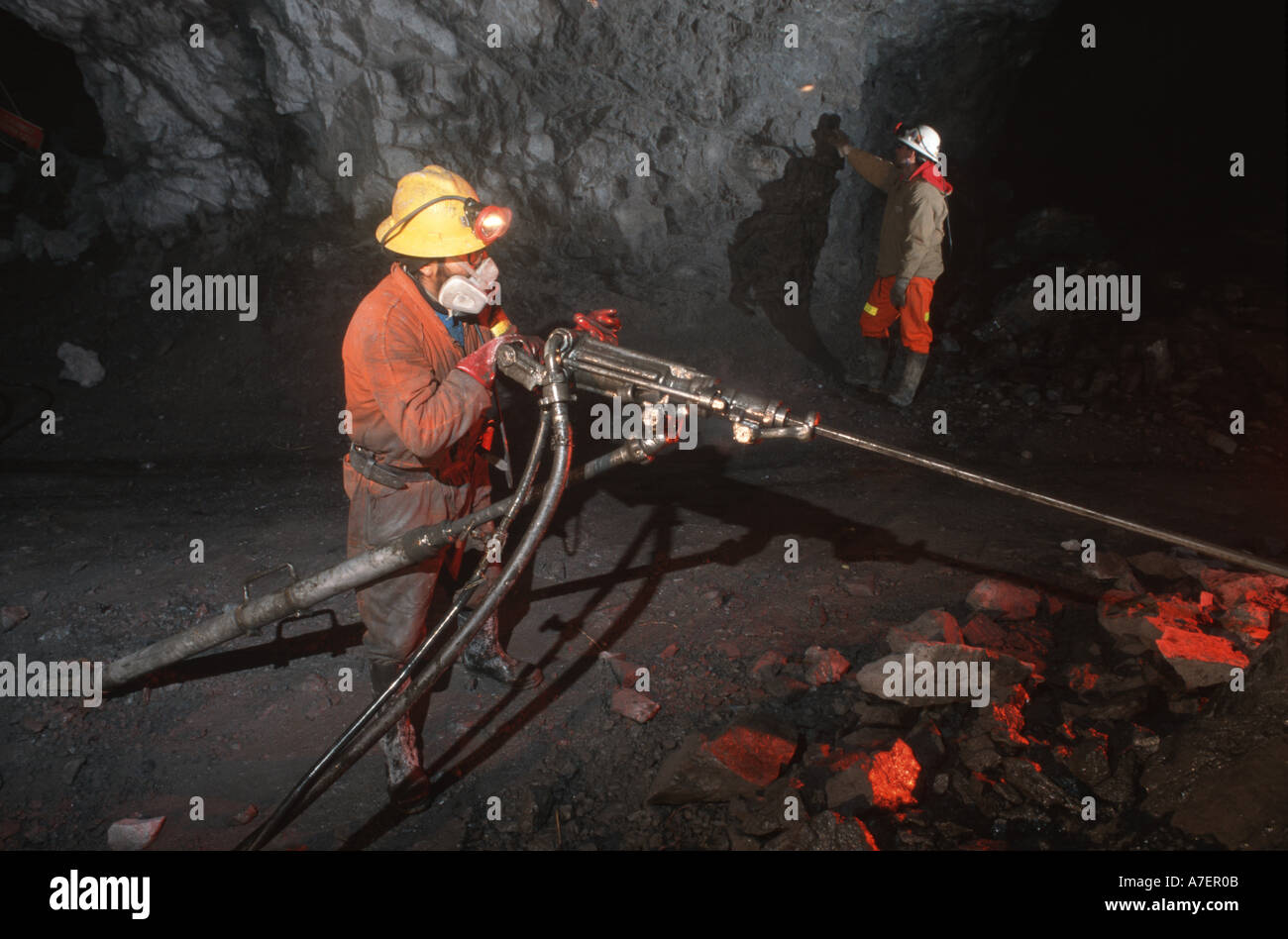 Argentina, Jujuy, El Aguilar, Minera Aguilar's lead, zinc and silver mine Stock Photo