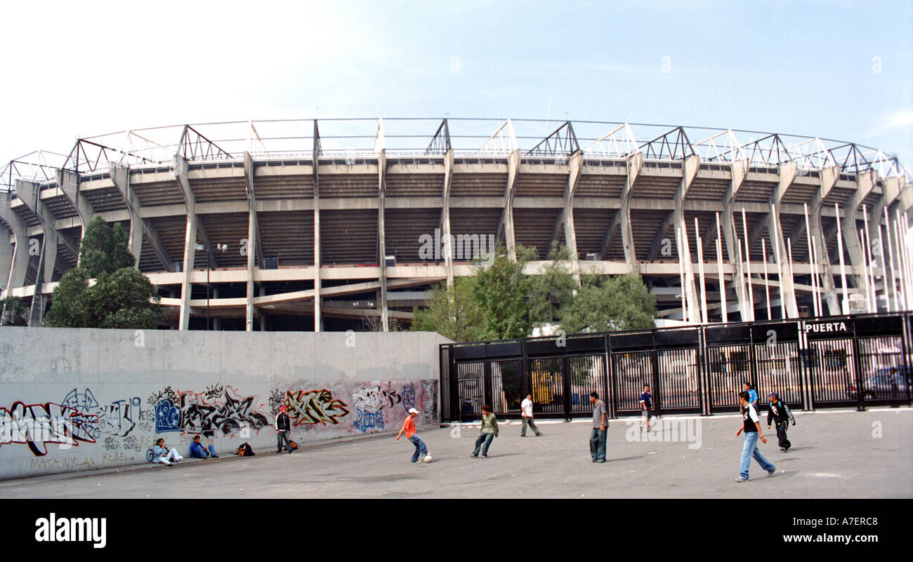 Mexico, North America. Estadio Azteca. Stock Photo
