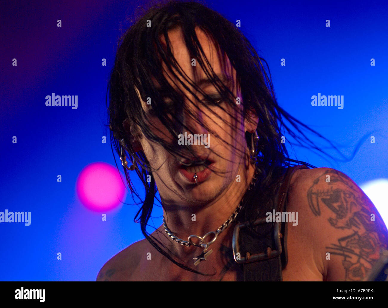 Dregen in Backyard Babies 2006 Stock Photo