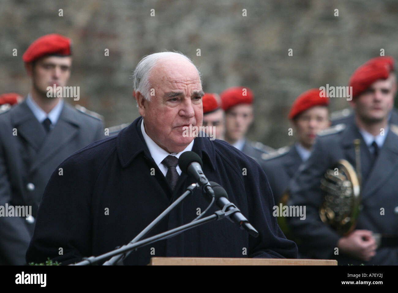 The former Chancellor of the Confederation Federal Chancellor Helmut The former Chancellor of the Confederation Federal Chancellor Helmut