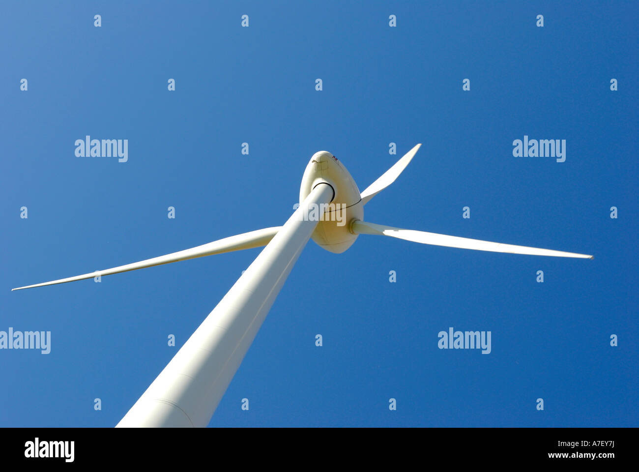 Rotor of a wind turbine Stock Photo Alamy