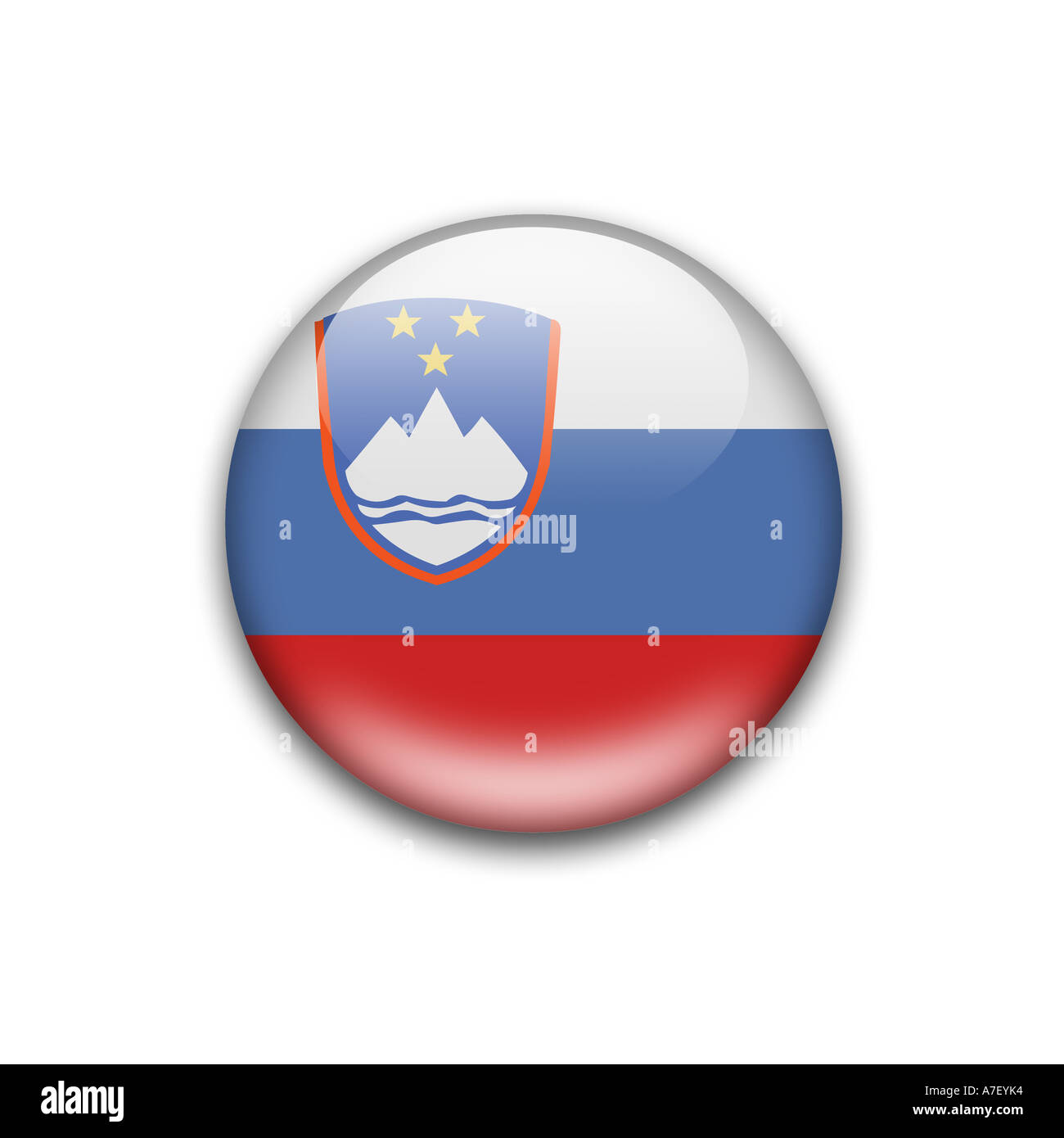 Flag of Slovenia Stock Photo - Alamy