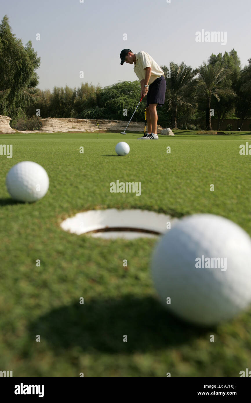 ARE, United Arab Emirates, Dubai, 31.10.2005 : Jebel Ali Golf Resort and Spa Stock Photo