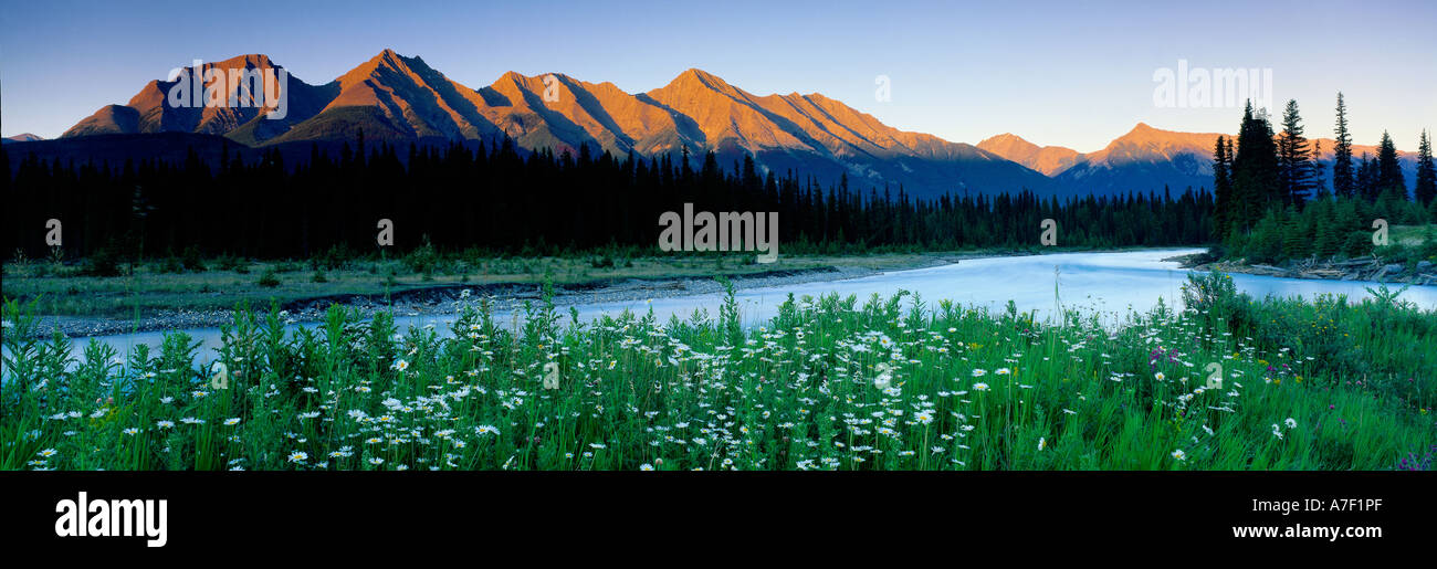 The Kootenay River The Rockies Kootenay National Park British Columbia Canada Stock Photo Alamy