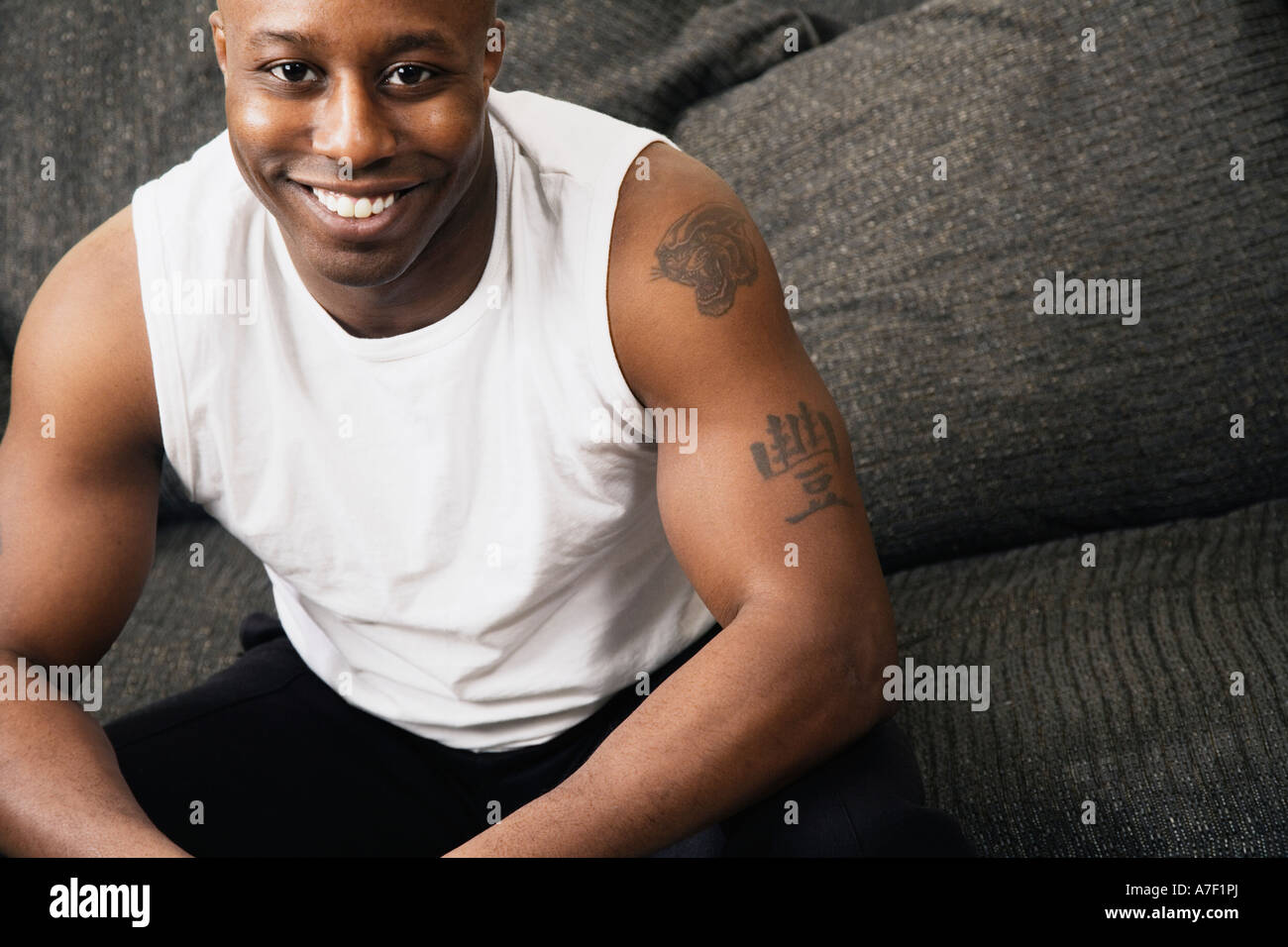 Man african art hi-res stock photography and images - Alamy