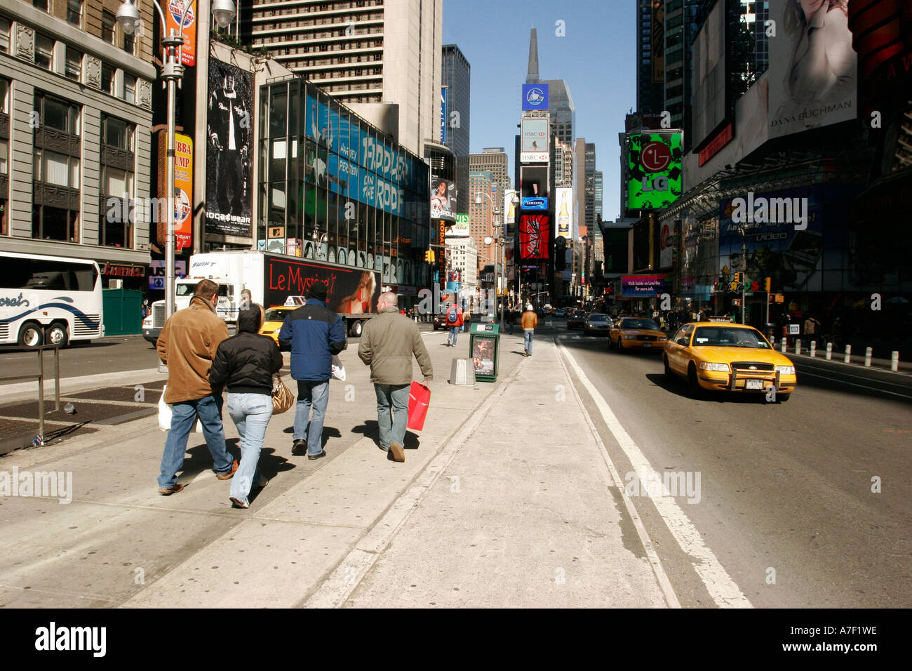 Times square New York United States of America Stock Photo Alamy
