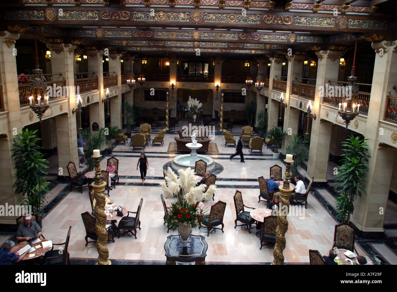 Davenport hotel spokane hires stock photography and images Alamy