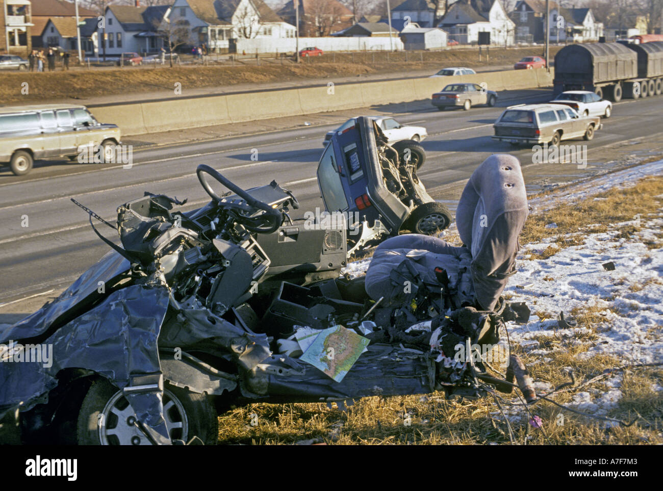 Fatal car accident usa hi-res stock photography and images - Alamy