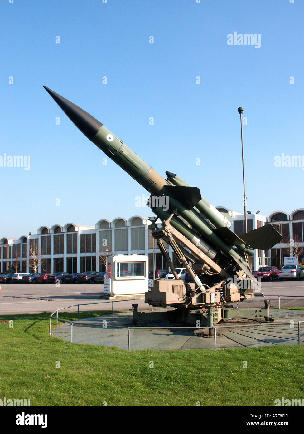 Royal Air Force Museum Hendon London Bloodhound missile at the main ...