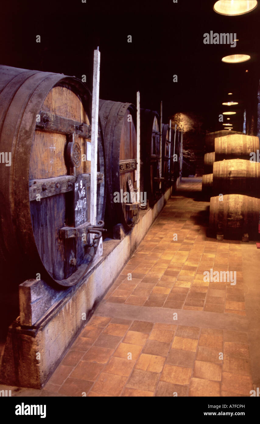 cellars of port wine Porto Portugal Stock Photo Alamy