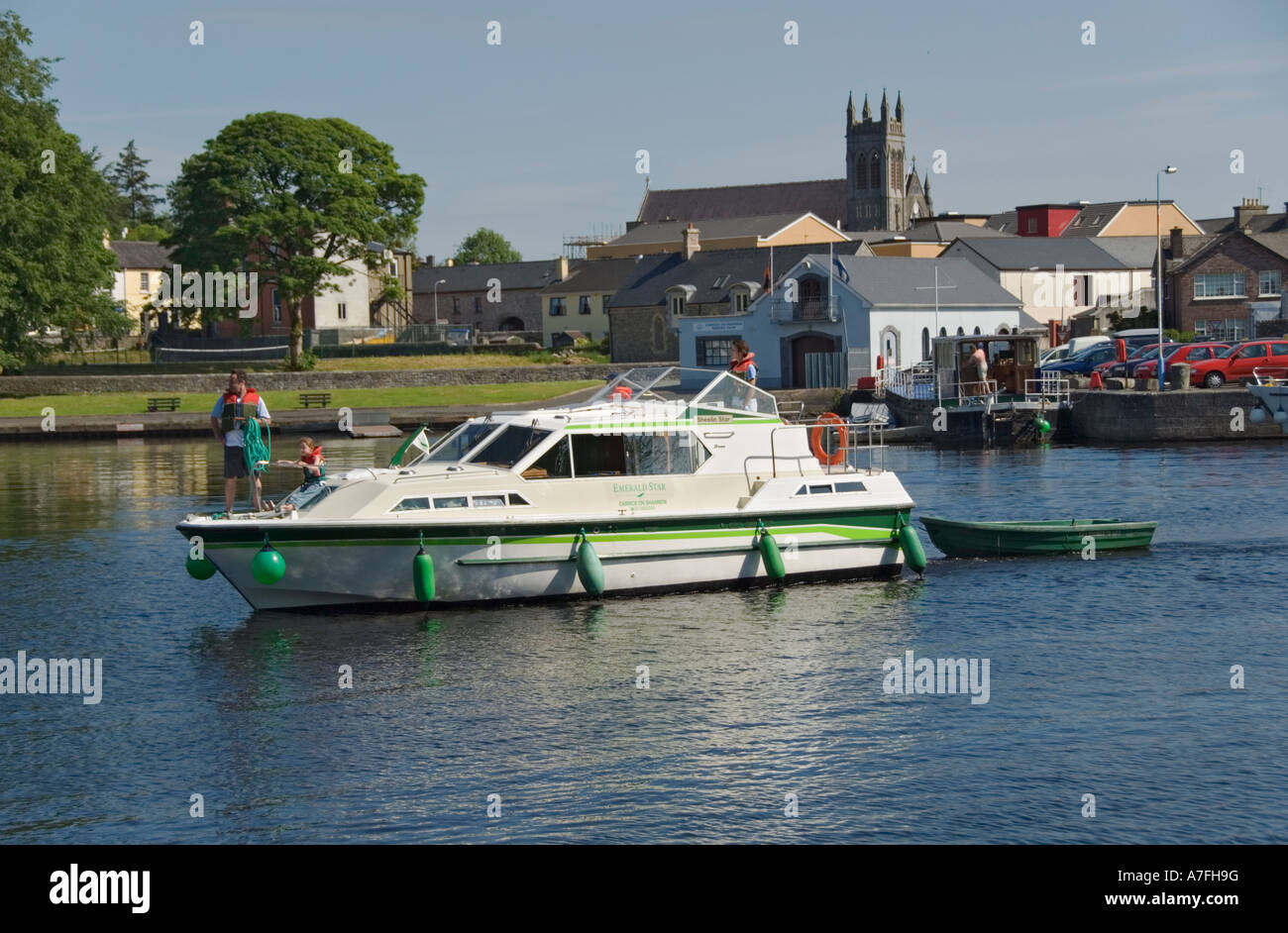 Ireland County Leitrim Carrick on Shannon marina rental river cruise