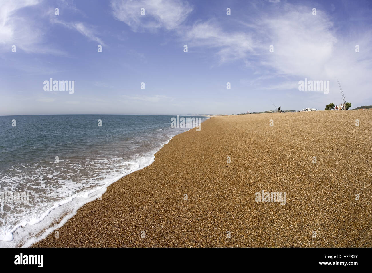 chesil beach dorset Stock Photo Alamy