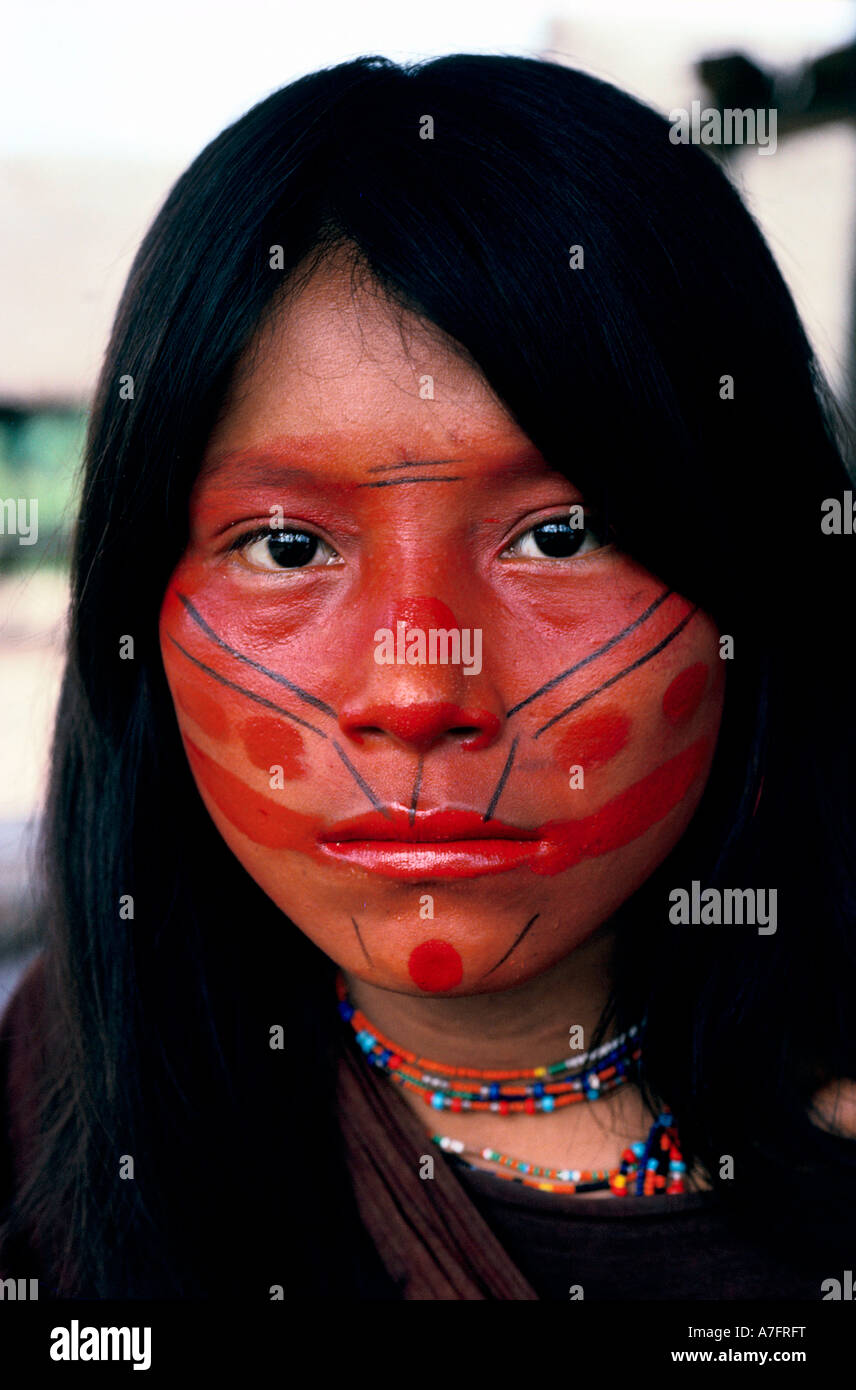 Indian Girl Face Paint