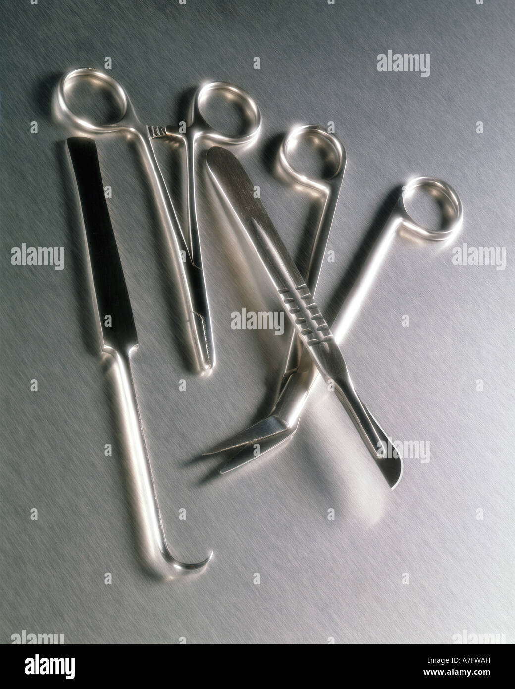 Medical Instruments vertical Stock Photo - Alamy