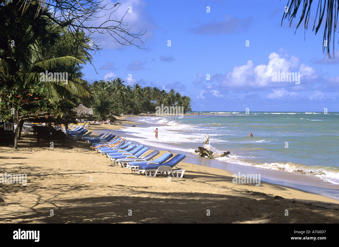 Playa Costambar Puerto Plata Dominican Republic Stock Photo Alamy