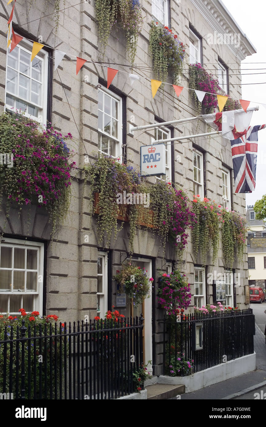 RAC HEADQUARTER  ST-PETER PORT   GUERNSEY  CHANNEL ISLANDS GREAT-BRITAIN Stock Photo