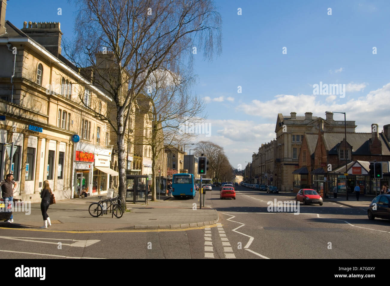 Whiteladies Road, Bristol, Stock Photo