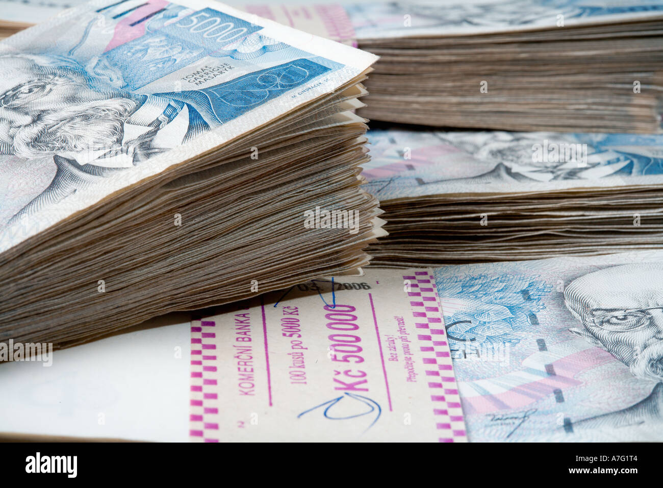 Czech koruna 5000 hi-res stock photography and images - Alamy