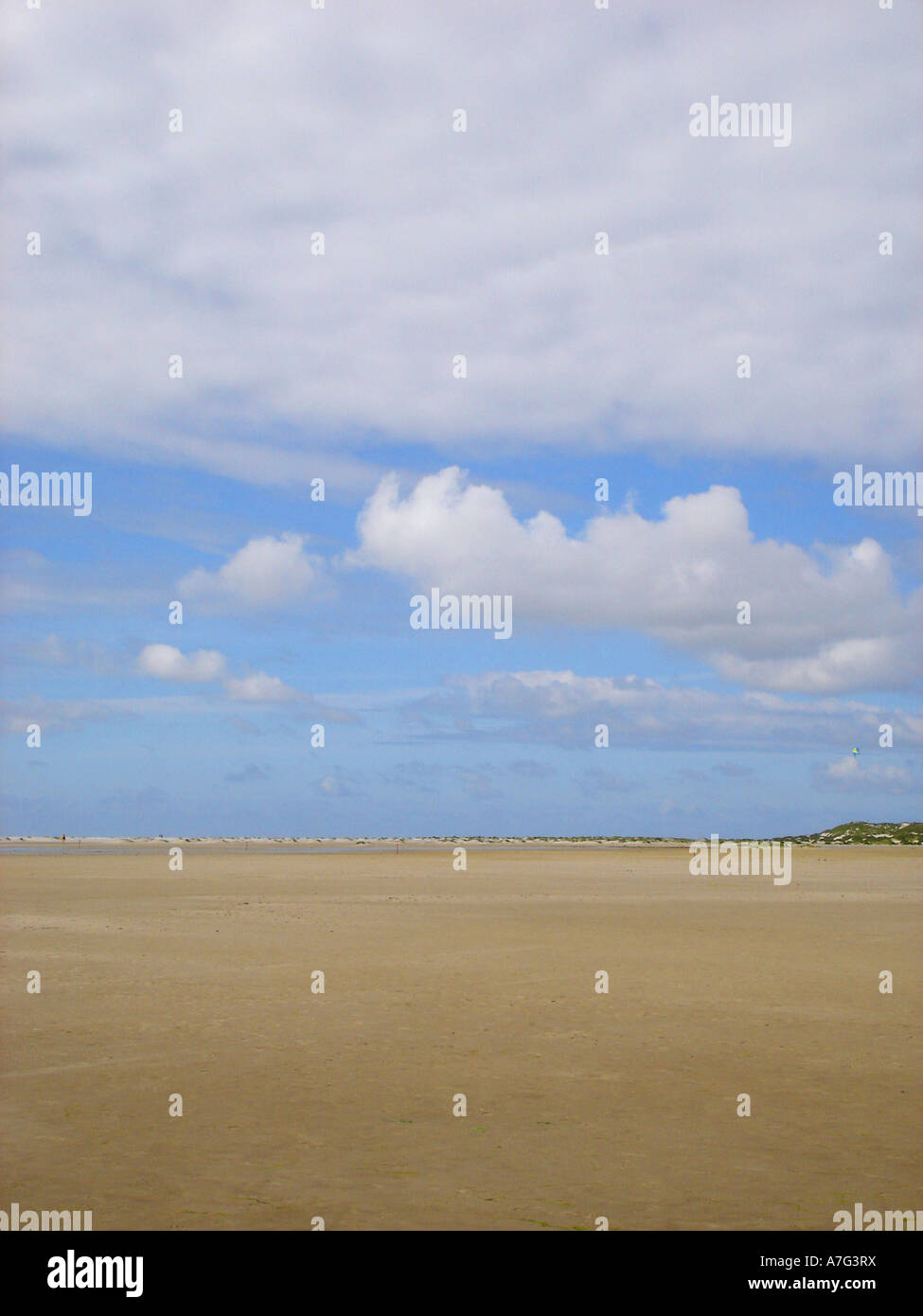 Menschenleerer Strand deserted beach Stock Photo