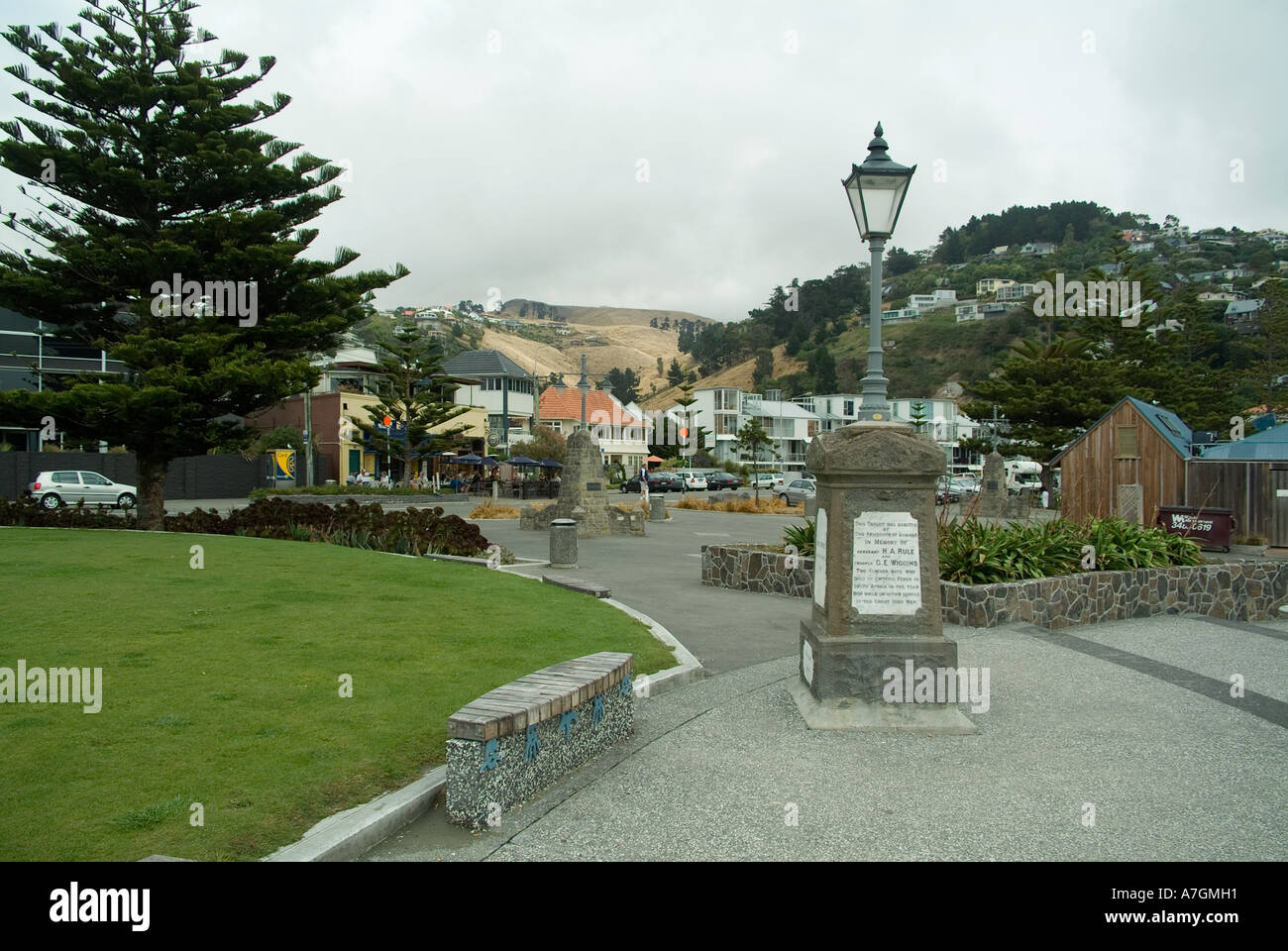 Boer War Memorial, Sumner, Christchurch, New Zealand Stock Photo Alamy