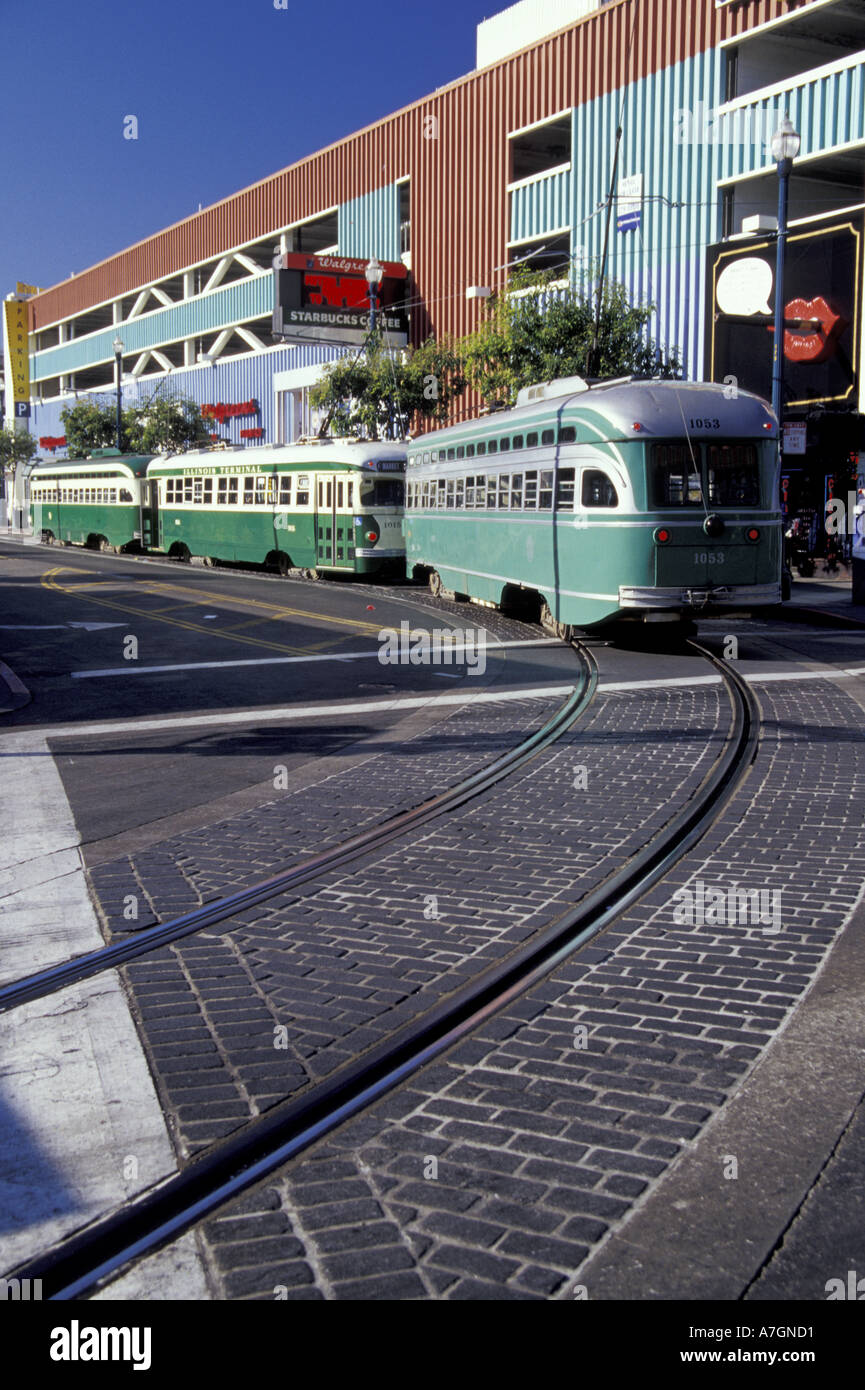 F line san francisco hi-res stock photography and images - Alamy