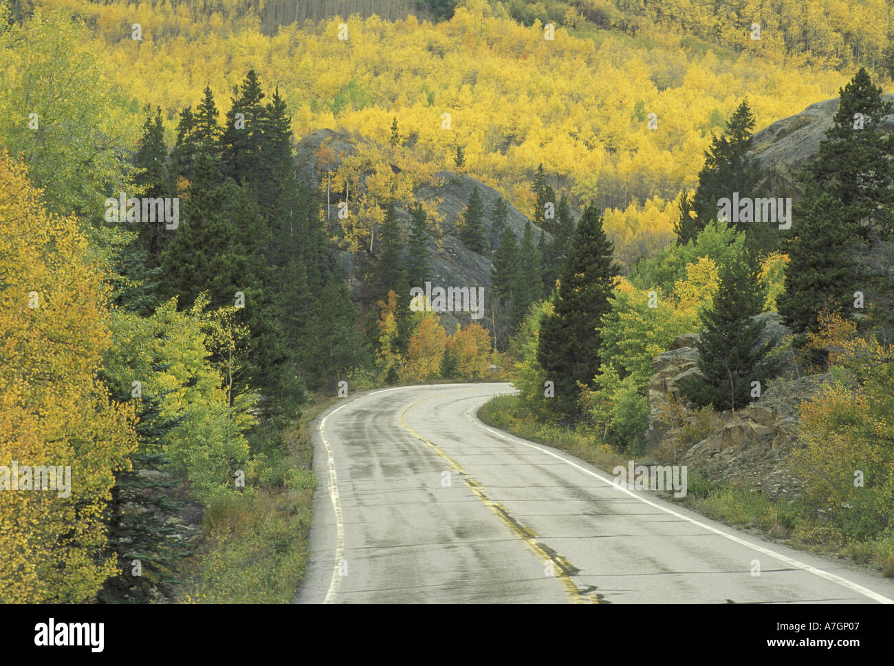 Colorado highway 82 hi-res stock photography and images - Alamy