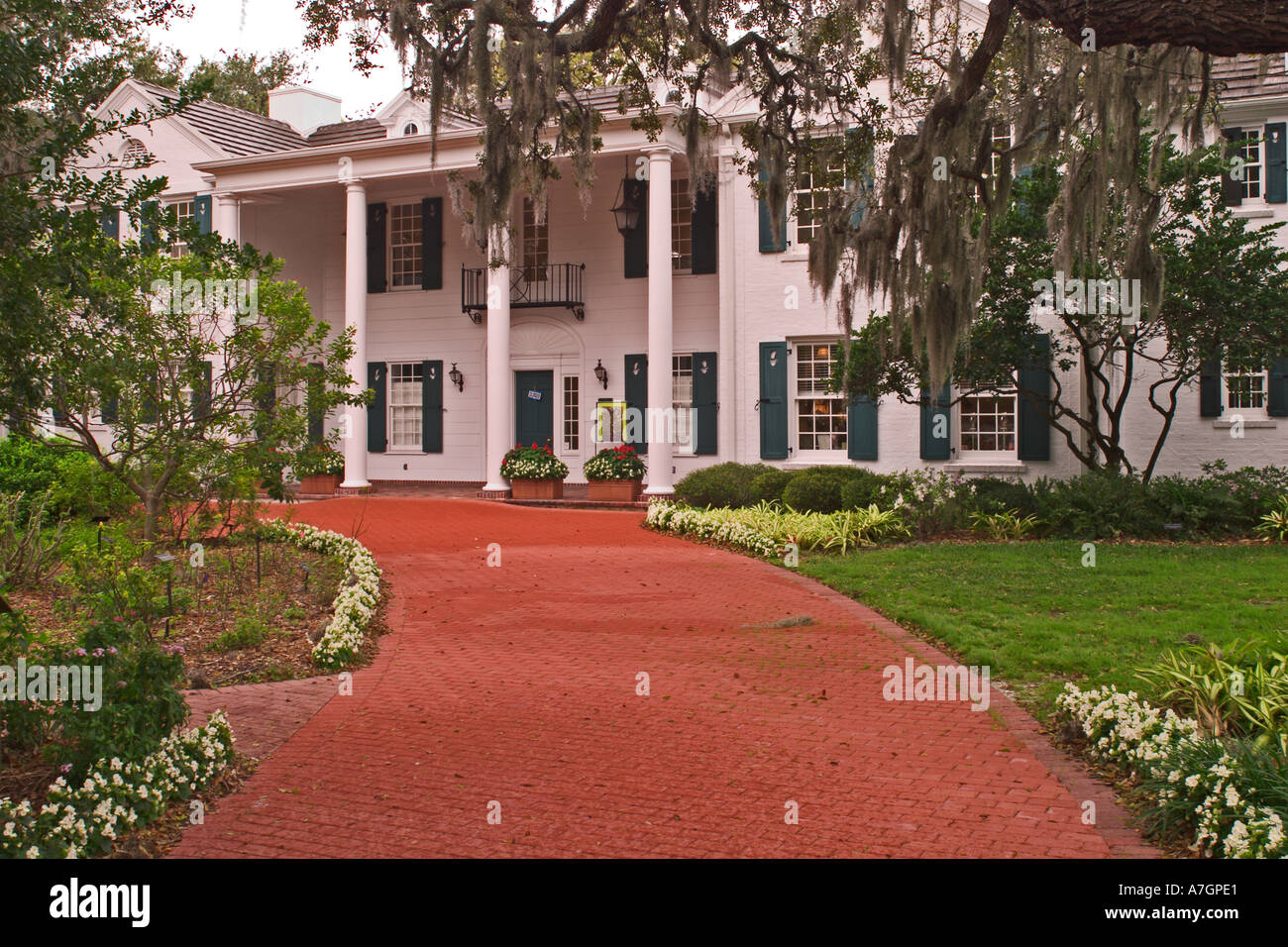 Christy Payne Mansion, Selby Gardens, Sarasota, Florida Stock Photo