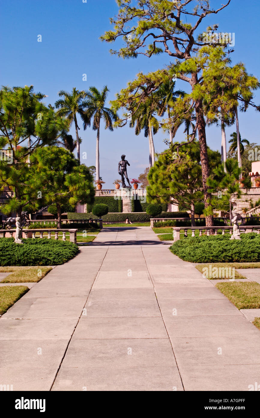 The John and Mable Ringling Museum of Art, Sarasota, Florida Stock