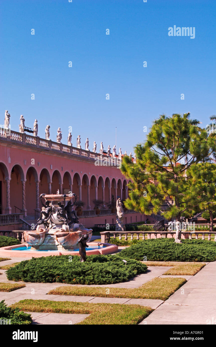 The John and Mable Ringling Museum of Art, Sarasota, Florida Stock ...