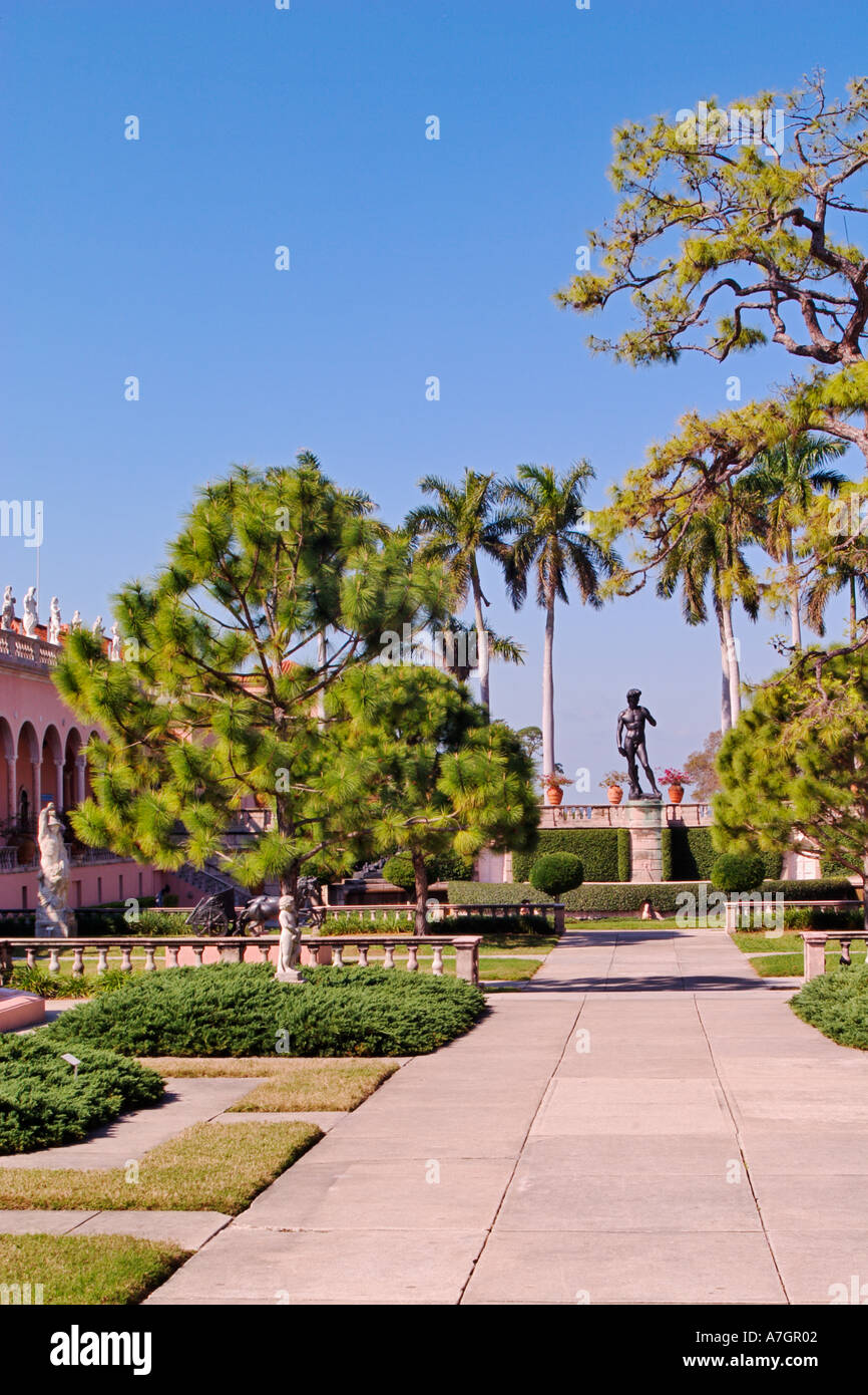 The John and Mable Ringling Museum of Art, Sarasota, Florida Stock ...