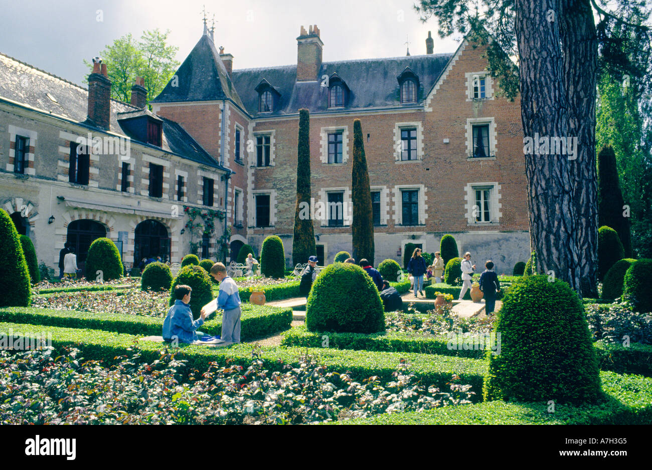 Clos Luce manor house, once home of Leonardo da Vinci, in the River