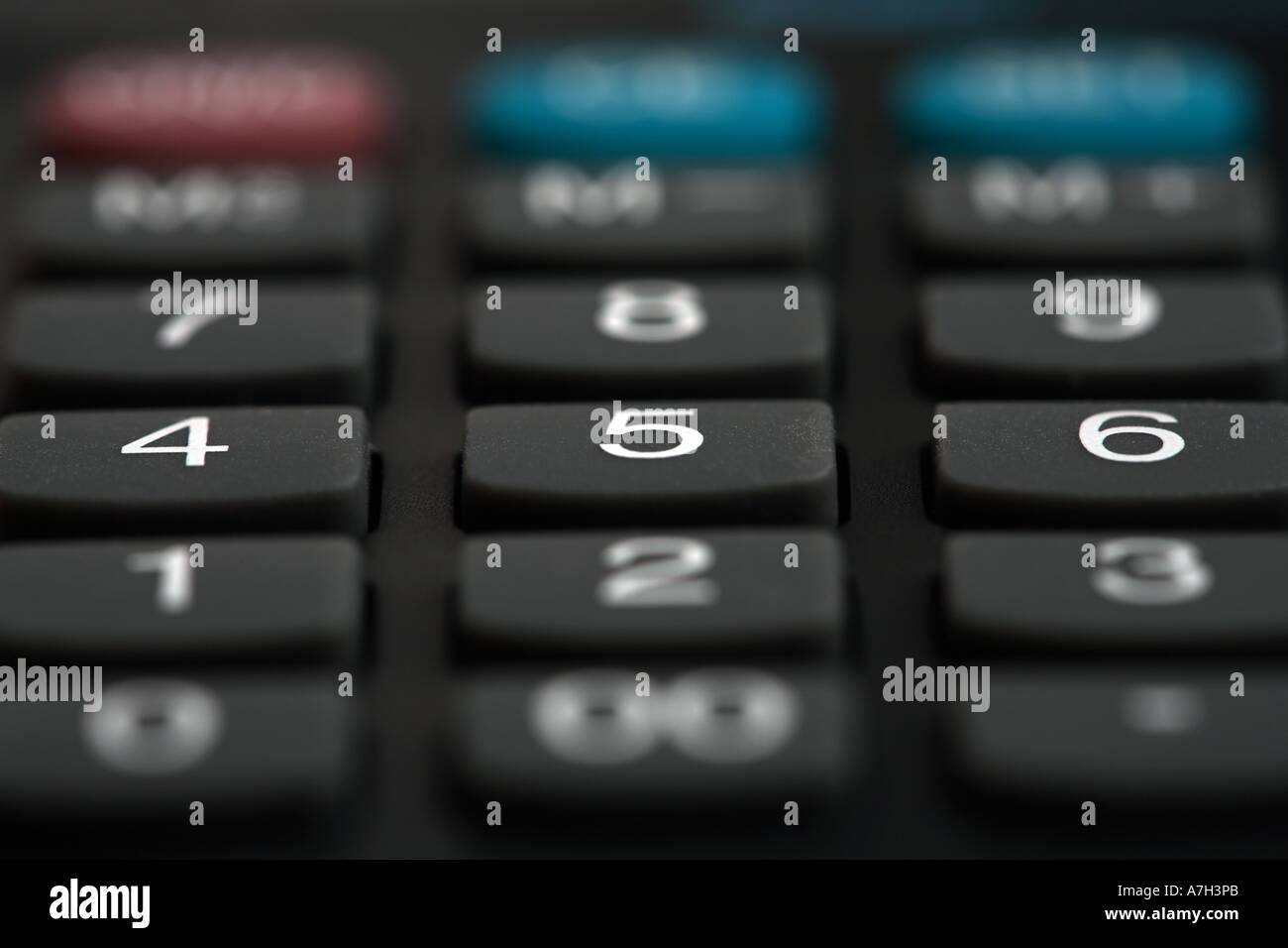 Calculator keypad Stock Photo