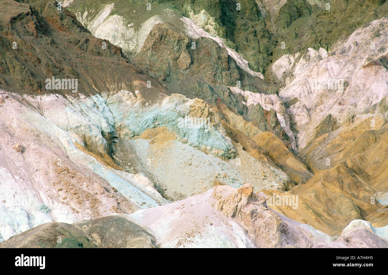 Death Valley, California. Feature known as Artist's Palette on Artist's