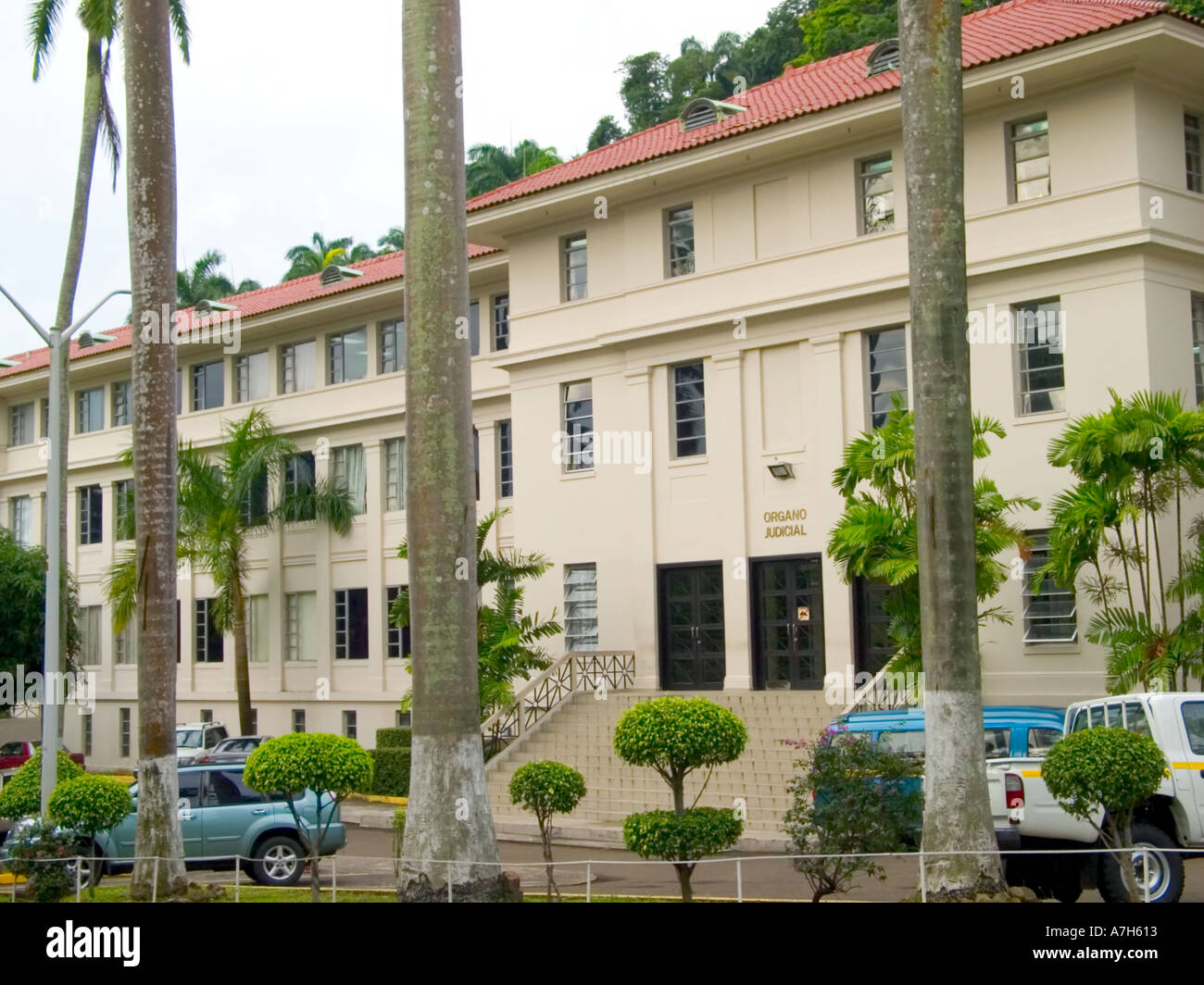 Judicial Branch Panama Stock Photo