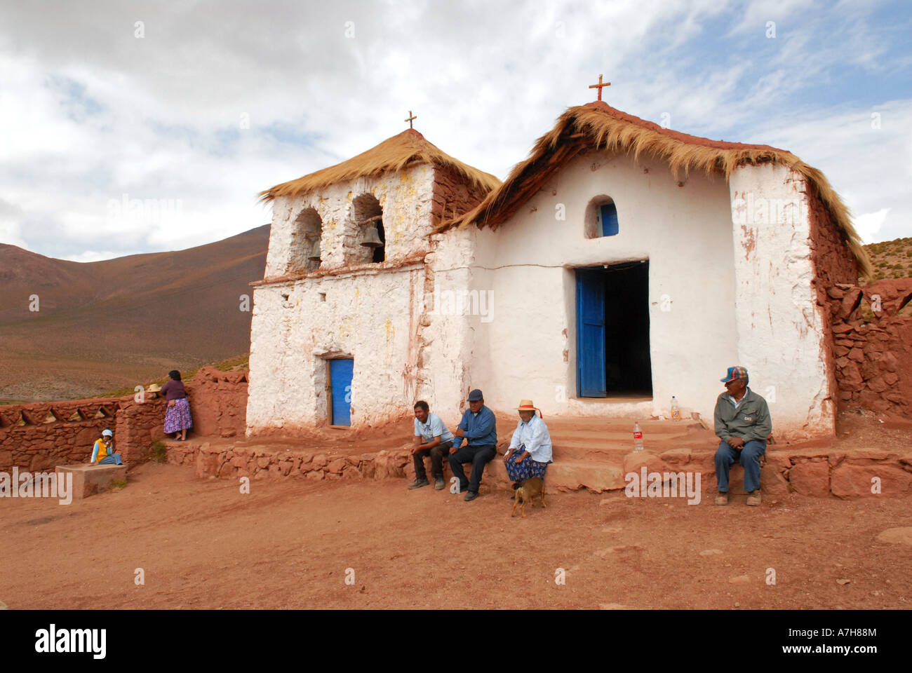 Native people religion chile hi-res stock photography and images - Alamy