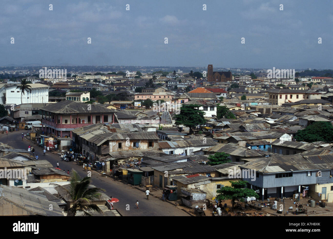 Accra ghana cityscape hi-res stock photography and images - Alamy