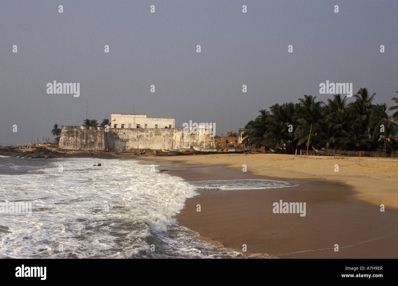 Fort William built by the British in 1756 is now a prison, Anomabu