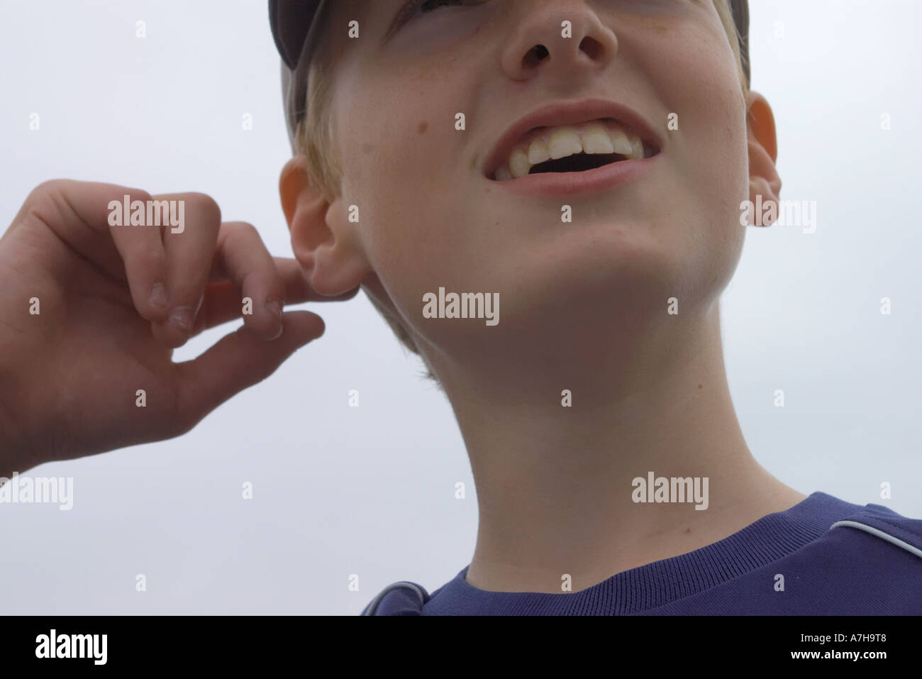 Scratching Ear Stock Photos & Scratching Ear Stock Images Alamy