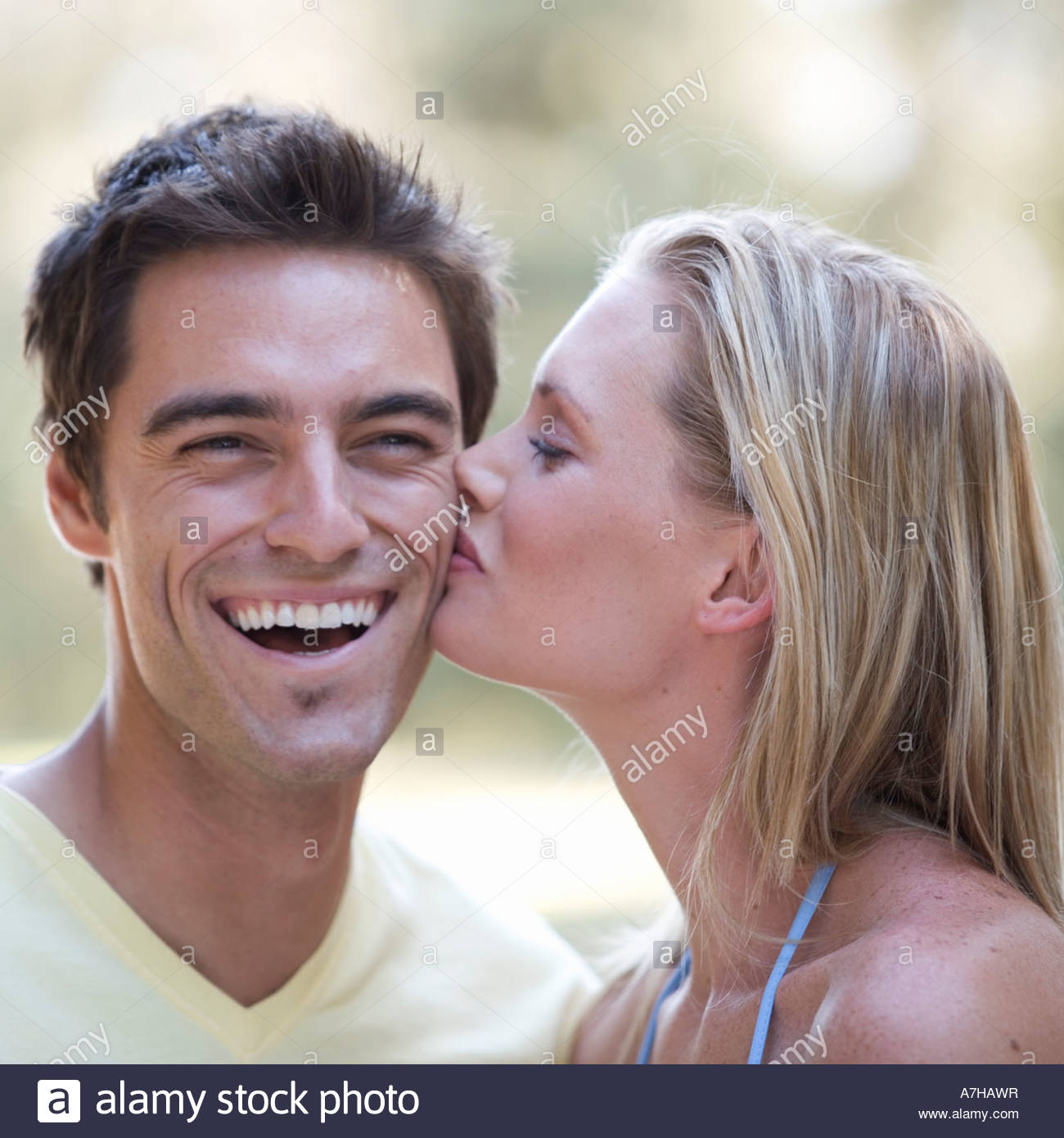 Old Man Kiss Young Stock Photos & Old Man Kiss Young Stock Images Alamy